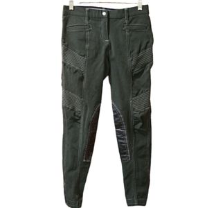 Gho Dho Green Riding Breeches Pants Skinny 28 Equestrian
